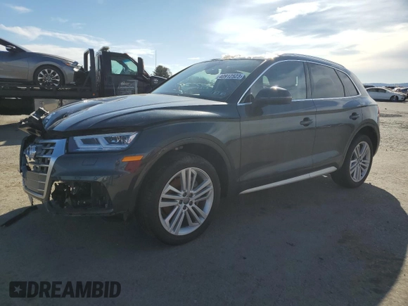 2020 Audi Q5 Premium Plus with VIN WA1BNAFY4L2037150, listed as a Copart auction lot 40912523 with 19,414 mi miles. Bid and sale history available at carsss.com. Image 1.
