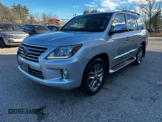 2013 Lexus LX 570 with VIN JTJHY7AXXD4091614, listed as a Copart auction lot 82096184 with 205,635 mi miles and Clean Title. Bid and sale history available at DreamBid. Image 2.