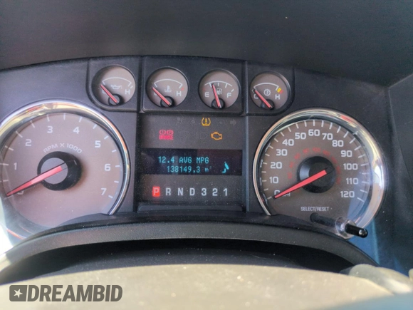 2010 Ford F-150 XL with VIN 1FTFW1EV0AFC02614, listed as a Copart auction lot 58043545 with 138,149 mi miles and Salvage title. Bid and sale history available at DreamBid. Image 9.