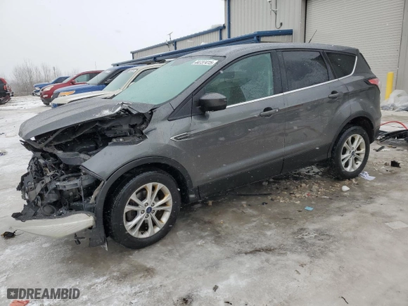 2017 Ford Escape SE with VIN 1FMCU0GD3HUA13190, listed as a Copart auction lot 44737415 with 165,474 mi miles and Clean Title. Bid and sale history available at carsss.com. Image 1.
