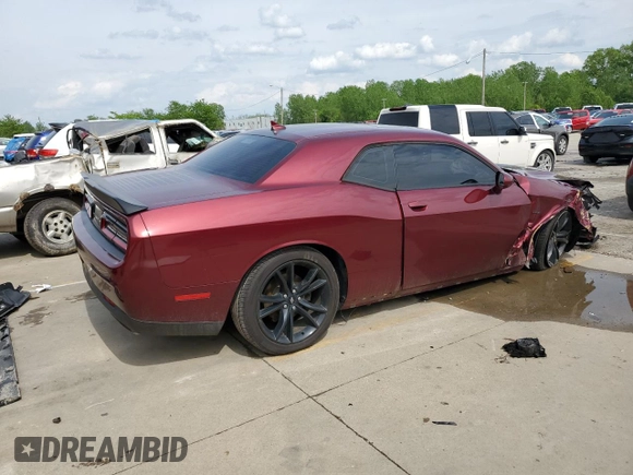 2017 Dodge Challenger R/T Plus with VIN 2C3CDZBT9HH648882, listed as a Copart auction lot 54169315 with 61,401 mi miles and Salvage title. Bid and sale history available at DreamBid. Image 3.