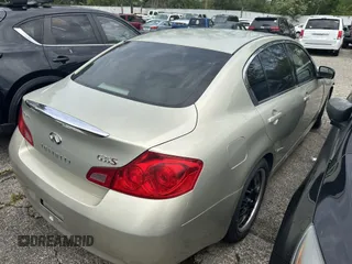 2007 Infiniti G35 Sedan Journey with VIN JNKBV61E47M704601, listed as a IAAI auction lot 42076694 with 148,667 mi miles. Bid and sale history available at carsss.com. Image 4.