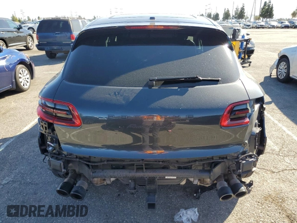 2017 Porsche Macan Turbo with VIN WP1AF2A52HLB62164, listed as a Copart auction lot 44790805 with 41,322 mi miles and Salvage title. Bid and sale history available at DreamBid. Image 6.