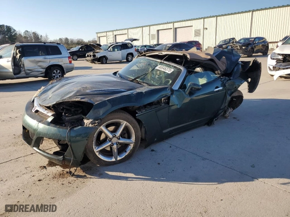 2007 Saturn Sky with VIN 1G8MB33B67Y100006, listed as a Copart auction lot 46546375 with 0 mi miles and Salvage Title. Bid and sale history available at carsss.com. Image 1.