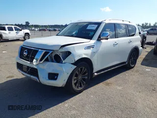 2017 Nissan Armada SV with VIN JN8AY2ND6H9005462, listed as a IAAI auction lot 42412817 with 131,513 mi miles and . Bid and sale history available at DreamBid. Image 18.