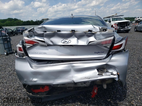 2016 Hyundai Sonata Hybrid Limited with VIN KMHE34L12GA014412, listed as a Copart auction lot 55844013 with 30,157 mi miles. Bid and sale history available at carsss.com. Image 6.