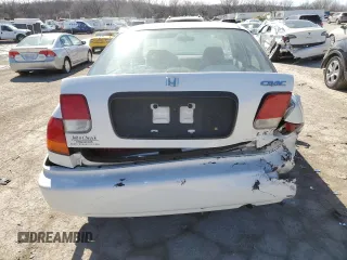 1997 Honda Civic LX with VIN 1HGEJ6675VL013442, listed as a Copart auction lot 46301205 with 203,777 mi miles and Salvage Title. Bid and sale history available at carsss.com. Image 6.