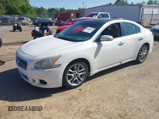 2010 Nissan Maxima SV with VIN 1N4AA5AP7AC804098, listed as a IAAI auction lot 42021057 with 269,002 mi miles and . Bid and sale history available at DreamBid. Image 2.
