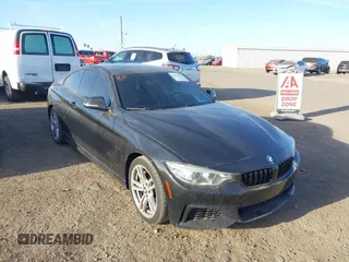 2014 BMW 4 Series 435i z VIN WBA3R1C59EK192124, wystawiony jako IAAI lot #41612794 z przebiegiem 104 765 mil mil oraz . Historia ofert i sprzedaży dostępna na DreamBid. Obrazek 1.