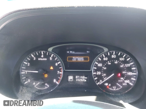 2013 Nissan Pathfinder SV with VIN 5N1AR2MN0DC604756, listed as a IAAI auction lot 41743941 with 87,143 mi miles. Bid and sale history available at carsss.com. Image 7.