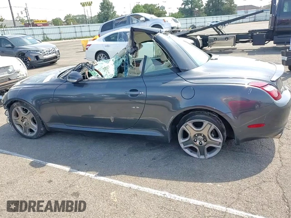 2006 Lexus SC 430 with VIN JTHFN48Y169001884, listed as a Copart auction lot 69249434 with 186,520 mi miles and Salvage Title. Bid and sale history available at DreamBid. Image 11.