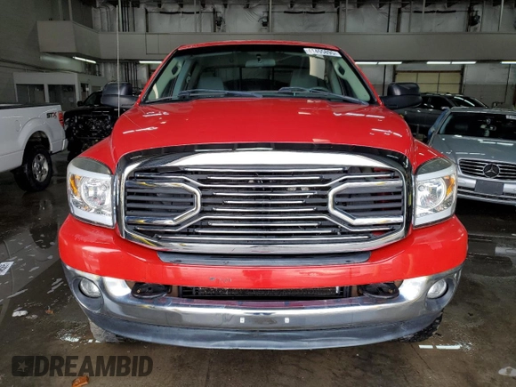 2007 Dodge Ram 2500 SLT with VIN 3D7KS28A27G850462, listed as a Copart auction lot 41455895 with 137,348 mi miles and Salvage Title. Bid and sale history available at carsss.com. Image 5.