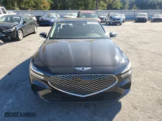 2022 Genesis G70 2.0T with VIN KMTG34TA5NU090183, listed as a Copart auction lot 76463054 with 41,348 mi miles and Salvage Title. Bid and sale history available at carsss.com. Image 5.