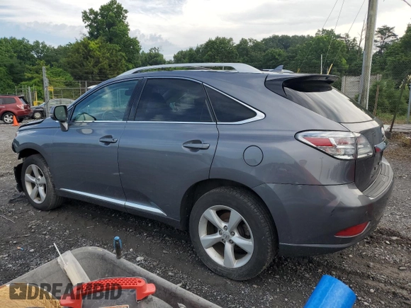 2012 Lexus RX 350 with VIN 2T2BK1BA5CC136824, listed as a Copart auction lot 63295785 with 133,803 mi miles and Salvage title. Bid and sale history available at DreamBid. Image 2.