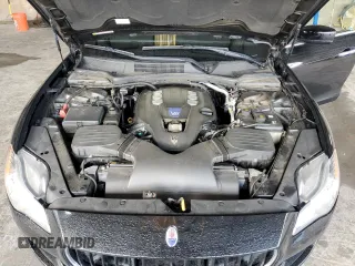 2016 Maserati Quattroporte S with VIN ZAM56RPA3G1189783, listed as a Copart auction lot 50347163 with 85,412 mi miles. Bid and sale history available at carsss.com. Image 11.