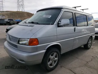 2002 Volkswagen EuroVan MV with VIN WV2NB47052H015757, listed as a Copart auction lot 81666434 with 191,543 mi miles and Clean Title. Bid and sale history available at DreamBid. Image 1.