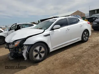 2013 Kia Optima EX with VIN KNAGM4AD2D5049928, listed as a Copart auction lot 59376635 with 131,664 mi miles and Salvage title. Bid and sale history available at DreamBid. Image 1.