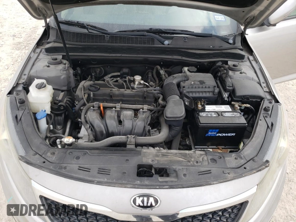 2013 Kia Optima LX with VIN 5XXGM4A70DG243690, listed as a Copart auction lot 48791165 with 0 mi miles and Salvage Title. Bid and sale history available at carsss.com. Image 11.