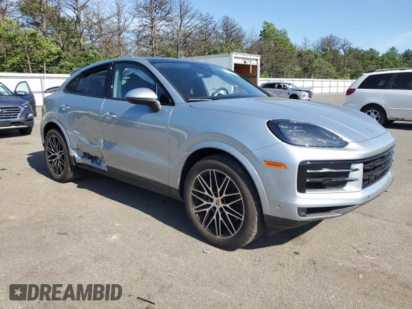 2025 Porsche Cayenne with VIN WP1BA2AY2SDA30021, listed as a Copart auction lot 61084695 with Not provided miles and Salvage title. Bid and sale history available at DreamBid. Image 4.