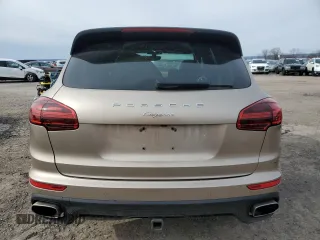 2016 Porsche Cayenne Diesel with VIN WP1AF2A29GKA44543, listed as a Copart auction lot 45495625 with 120,075 mi miles and Salvage title. Bid and sale history available at DreamBid. Image 6.