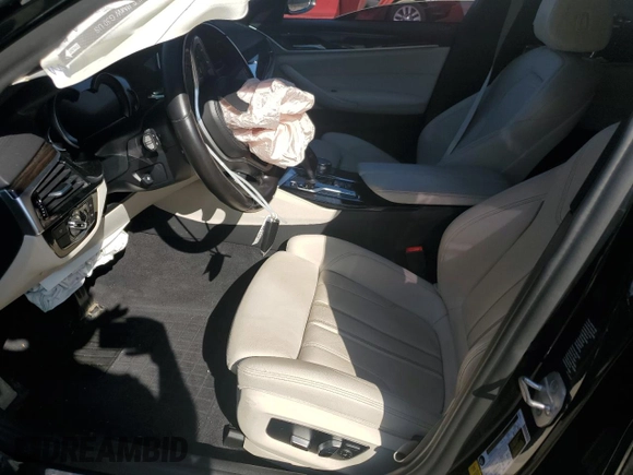 2017 BMW 5 Series 540i xDrive with VIN WBAJE7C32HG890361, listed as a Copart auction lot 62092985 with Not provided miles and Salvage title. Bid and sale history available at DreamBid. Image 7.