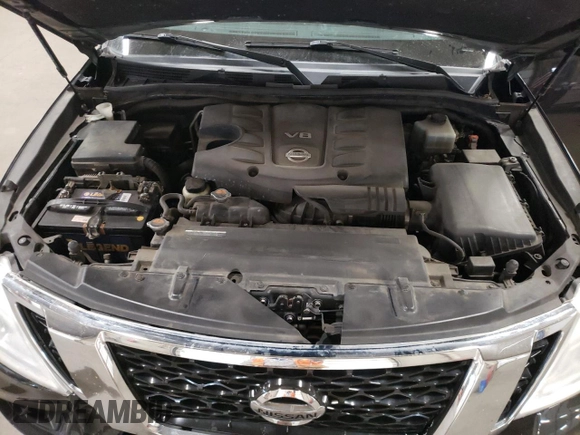 2018 Nissan Armada SV with VIN JN8AY2NC4J9550265, listed as a Copart auction lot 74970624 with 248,847 mi miles and Salvage Title. Bid and sale history available at carsss.com. Image 13.