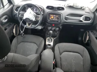 2017 Jeep Renegade Latitude with VIN ZACCJBBB5HPF79240, listed as a Copart auction lot 60399975 with 65,242 mi miles and Salvage title. Bid and sale history available at DreamBid. Image 8.