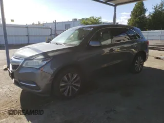 2015 Acura MDX Technology with VIN 5FRYD4H45FB028374, listed as a Copart auction lot 56864735 with Not provided miles and Salvage title. Bid and sale history available at DreamBid. Image 1.