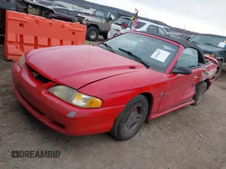 1998 Ford Mustang with VIN 1FAFP4443WF256137, listed as a IAAI auction lot 41542677 with 175,919 mi miles. Bid and sale history available at carsss.com. Image 17.
