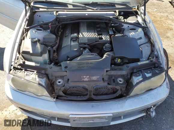 2003 BMW 3 Series 330Ci with VIN WBABS53403JU96685, listed as a Copart auction lot 73289534 with 0 mi miles and Salvage Title. Bid and sale history available at carsss.com. Image 12.
