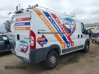 2017 Ram ProMaster Cargo with VIN 3C6TRVAG2HE542531, listed as a IAAI auction lot 42064289 with 127,020 mi miles and . Bid and sale history available at DreamBid. Image 4.