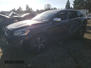 2017 Volvo XC60 R-Design with VIN YV449MRS7H2128140, listed as a Copart auction lot 89215325 with 61,559 mi miles and Salvage title. Bid and sale history available at DreamBid. Image 1.