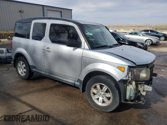 2008 Honda Element EX with VIN 5J6YH18788L001601, listed as a Copart auction lot 50654645 with 221,797 mi miles and Salvage Title. Bid and sale history available at DreamBid. Image 4.