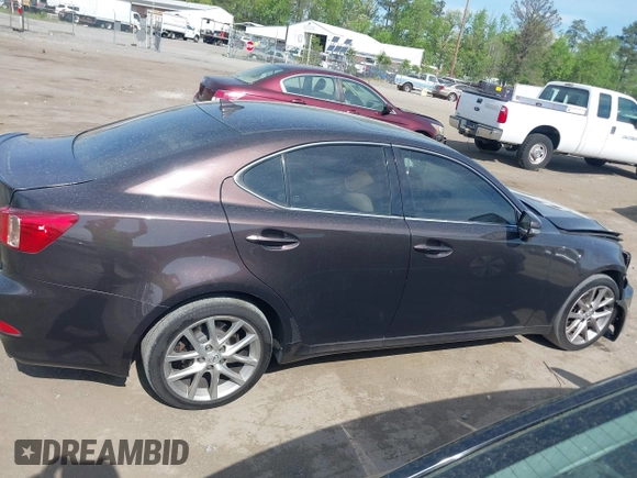 2012 Lexus IS 250 with VIN JTHCF5C28C5058353, listed as a IAAI auction lot 42096615 with 147,223 mi miles and . Bid and sale history available at DreamBid. Image 13.