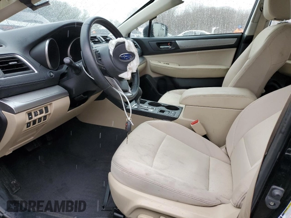 2019 Subaru Legacy Premium with VIN 4S3BNAF60K3015921, listed as a Copart auction lot 39510383 with 45,574 mi miles. Bid and sale history available at carsss.com. Image 7.