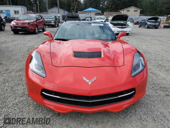 2016 Chevrolet Corvette 3LT with VIN 1G1YF2D7XG5101881, listed as a Copart auction lot 72648924 with 30,078 mi miles and Salvage Title. Bid and sale history available at carsss.com. Image 5.