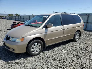 2002 Honda Odyssey EX-L z VIN 5FNRL18732B018678, wystawiony jako Copart lot #58252895 z przebiegiem 194 388 mil mil oraz Czysty tytuł • Clean title. Historia ofert i sprzedaży dostępna na DreamBid. Obrazek 1.