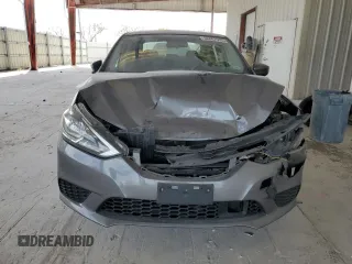 2019 Nissan Sentra SV with VIN 3N1AB7AP9KL607459, listed as a Copart auction lot 52867575 with 58,286 mi miles and Non Repairable. Bid and sale history available at carsss.com. Image 5.