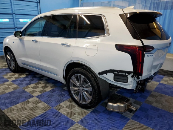 2024 Cadillac XT6 FWD Premium Luxury with VIN 1GYKPCRS7RZ738830, listed as a Copart auction lot 69222864 with 9,891 mi miles and Clean Title. Bid and sale history available at carsss.com. Image 2.
