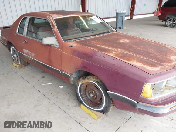 1984 Ford Thunderbird with VIN 1FABP4630EA111572, listed as a IAAI auction lot 41569309 with 7,919 mi miles and . Bid and sale history available at DreamBid. Image 6.