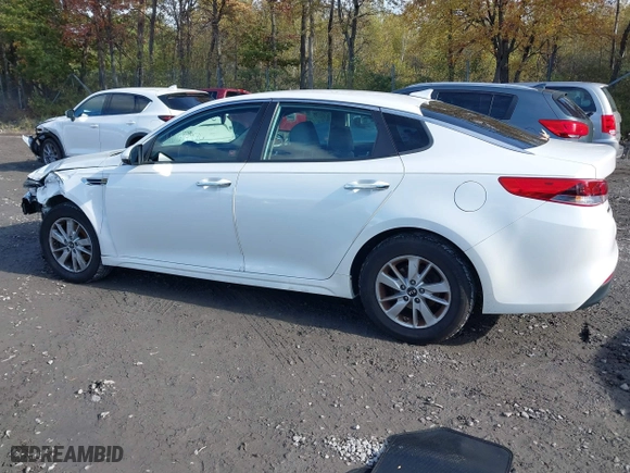 2016 Kia Optima LX with VIN KNAGT4L39G5098281, listed as a IAAI auction lot 40614976 with 99,914 mi miles. Bid and sale history available at carsss.com. Image 14.