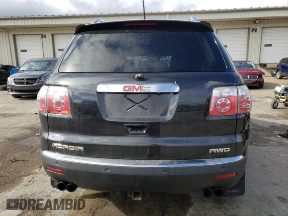 2009 GMC Acadia SLT2 z VIN 1GKEV33D69J165974, wystawiony jako Copart lot #72540253 z przebiegiem 245 446 mil mil oraz Szkoda całkowita • Salvage title. Historia ofert i sprzedaży dostępna na DreamBid. Obrazek 6.