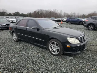 2006 Mercedes-Benz S-Class 5.0L with VIN WDBNG75J16A479767, listed as a Copart auction lot 85027454 with 170,381 mi miles and Clean Title. Bid and sale history available at carsss.com. Image 4.