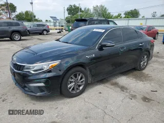 2019 Kia Optima LX with VIN 5XXGT4L36KG338099, listed as a Copart auction lot 59784135 with 139,539 mi miles and Salvage title. Bid and sale history available at DreamBid. Image 1.