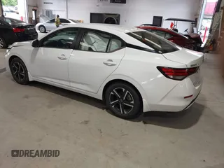 2024 Nissan Sentra SV with VIN 3N1AB8CV2RY226955, listed as a IAAI auction lot 42315544 with 14,572 mi miles and . Bid and sale history available at DreamBid. Image 3.