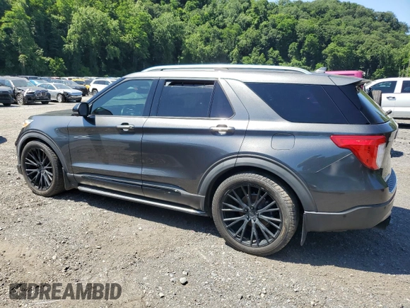 2020 Ford Explorer Platinum with VIN 1FM5K8HC5LGA34794, listed as a Copart auction lot 62531805 with Not provided miles and Salvage title. Bid and sale history available at DreamBid. Image 2.