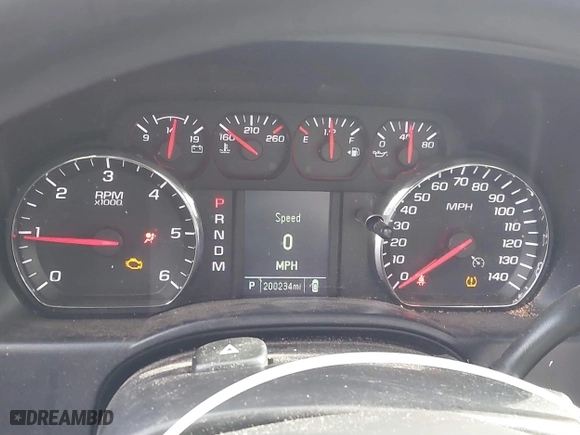 2015 Chevrolet Silverado 1500 Work Truck with VIN 1GCNCPEC1FZ402817, listed as a IAAI auction lot 41209001 with 200,234 mi miles. Bid and sale history available at carsss.com. Image 7.