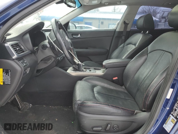 2016 Kia Optima SX Turbo with VIN 5XXGW4L2XGG041293, listed as a Copart auction lot 44734105 with 114,228 mi miles and Salvage Title. Bid and sale history available at carsss.com. Image 7.