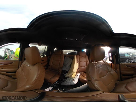 2017 Cadillac Escalade Platinum with VIN 1GYS4DKJ7HR277904, listed as a IAAI auction lot 41757014 with 109,177 mi miles. Bid and sale history available at carsss.com. Image 21.