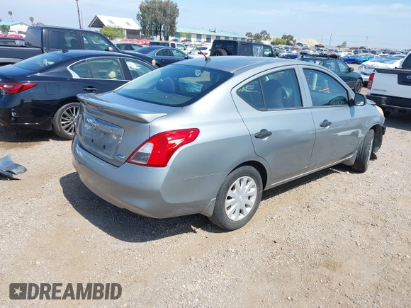 2013 Nissan Versa SV with VIN 3N1CN7AP8DL889743, listed as a IAAI auction lot 42489488 with 147,581 mi miles and . Bid and sale history available at DreamBid. Image 4.